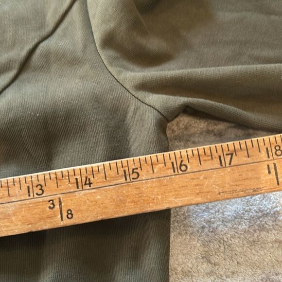 NUDE Green Bodysuit One Piece Fitted Design large - Picture 5 of 7